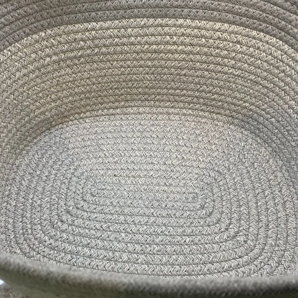 Rope Cotton Basket - NWOT